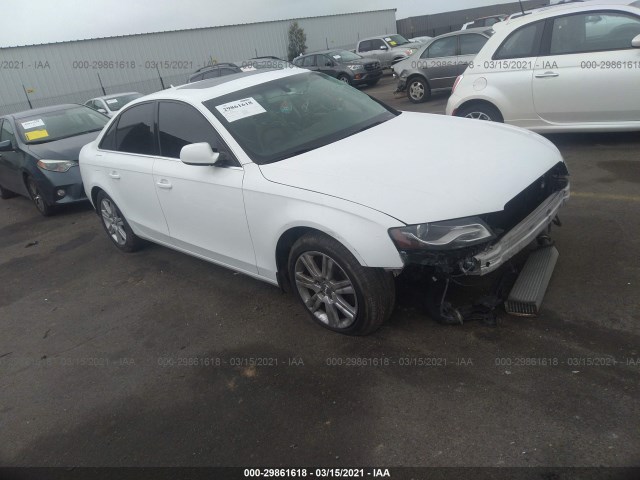 AUDI A4 2011 wauefafl6bn012992