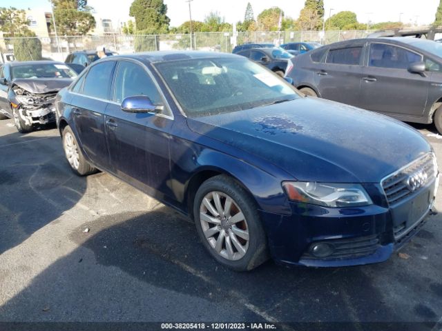 AUDI A4 2011 wauefafl6bn027587