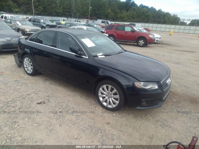 AUDI A4 2011 wauefafl6bn051453