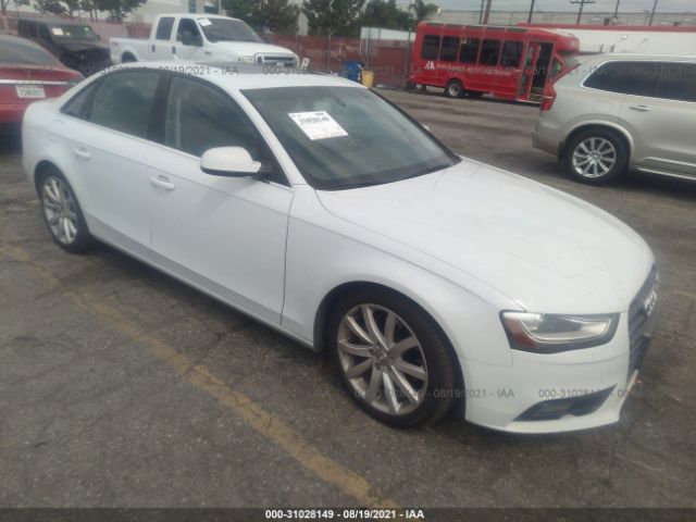 AUDI A4 2013 wauefafl6da147674