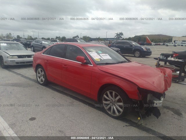 AUDI A4 2013 wauefafl6dn024661