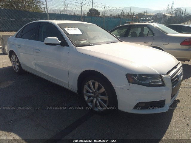 AUDI A4 2010 wauefafl7an001854