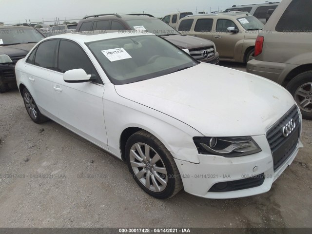 AUDI A4 2010 wauefafl7an049466