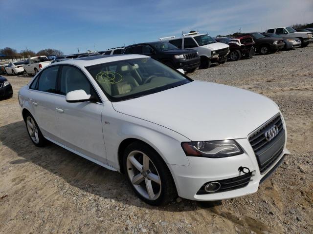 AUDI A4 2012 wauefafl7cn010363