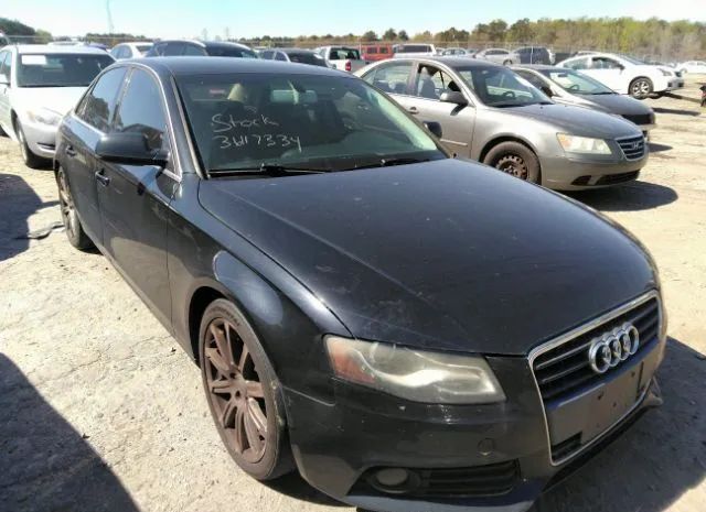 AUDI A4 2010 wauefafl8an008165