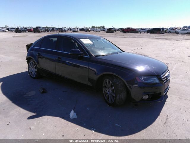 AUDI A4 2011 wauefafl8bn021290