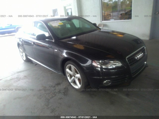 AUDI A4 2012 wauefafl8cn018603