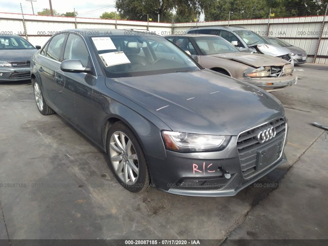 AUDI A4 2013 wauefafl8da042585