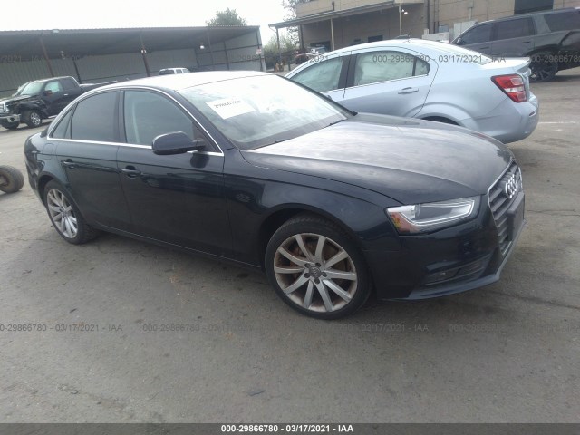 AUDI A4 2012 wauefafl8dn010566