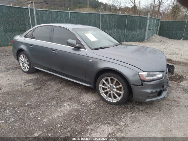 AUDI A4 2014 wauefafl8en007555