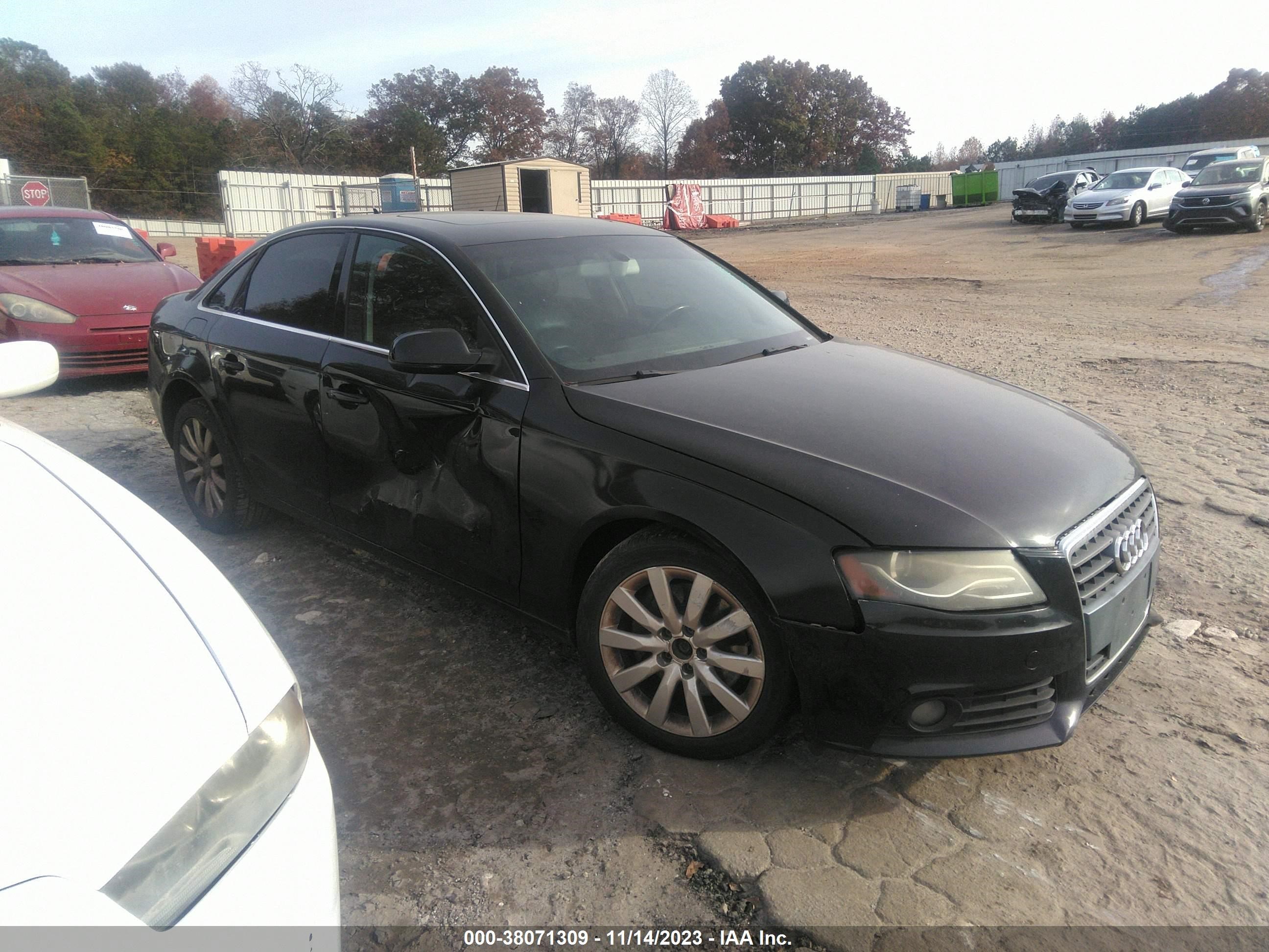 AUDI A4 2010 wauefafl9an012466