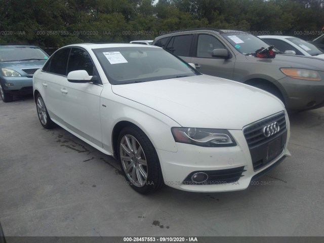 AUDI A4 2012 wauefafl9ca117681