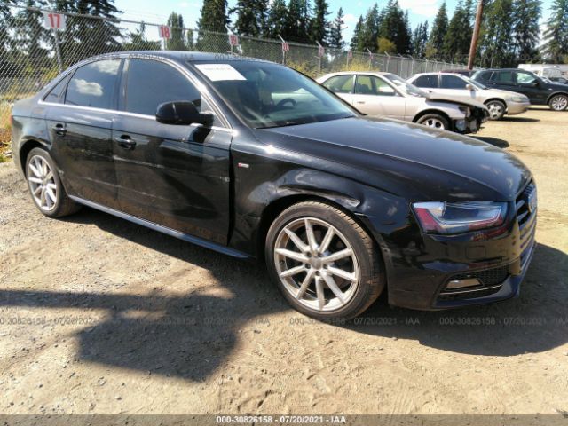 AUDI A4 2014 wauefafl9en015289