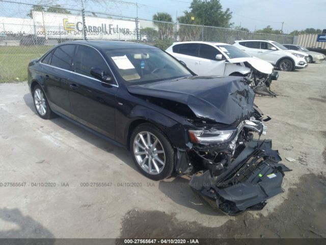 AUDI A4 2014 wauefafl9en039138