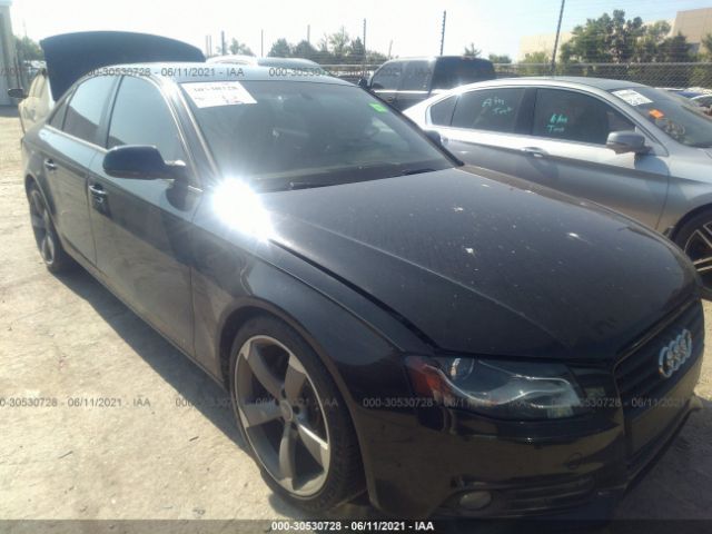 AUDI A4 2011 wauefaflxbn026748