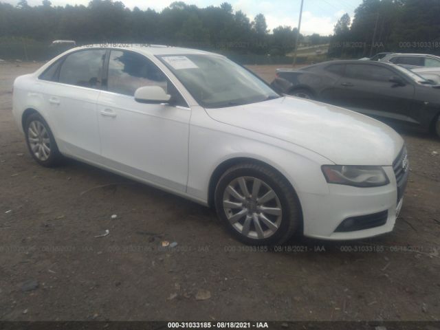 AUDI A4 2011 wauefaflxbn039063