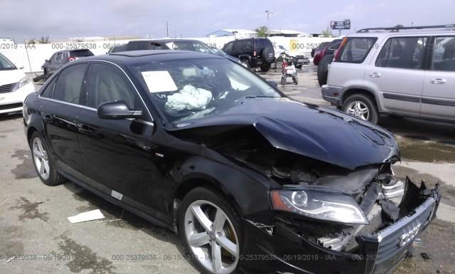 AUDI A4 2012 wauefaflxca056860