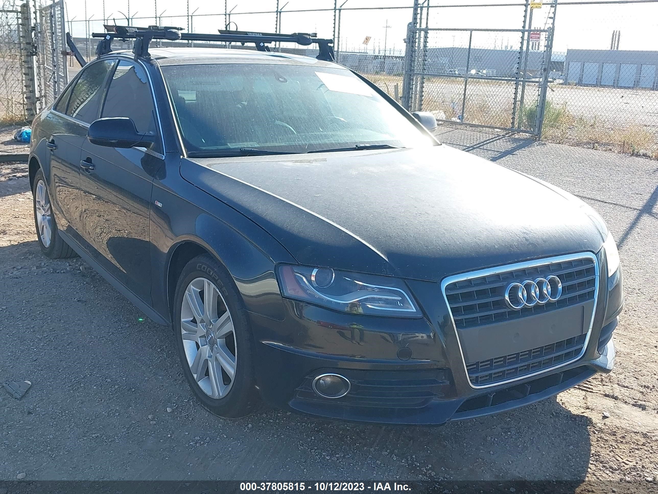 AUDI A4 2012 wauefaflxca120511