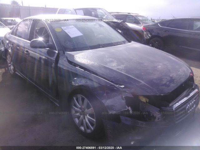 AUDI A4 2010 wauefbfl4an049222