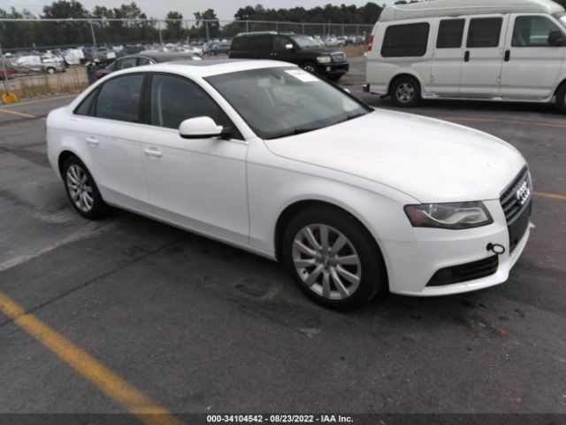 AUDI A4 2011 wauefbfl5bn044497