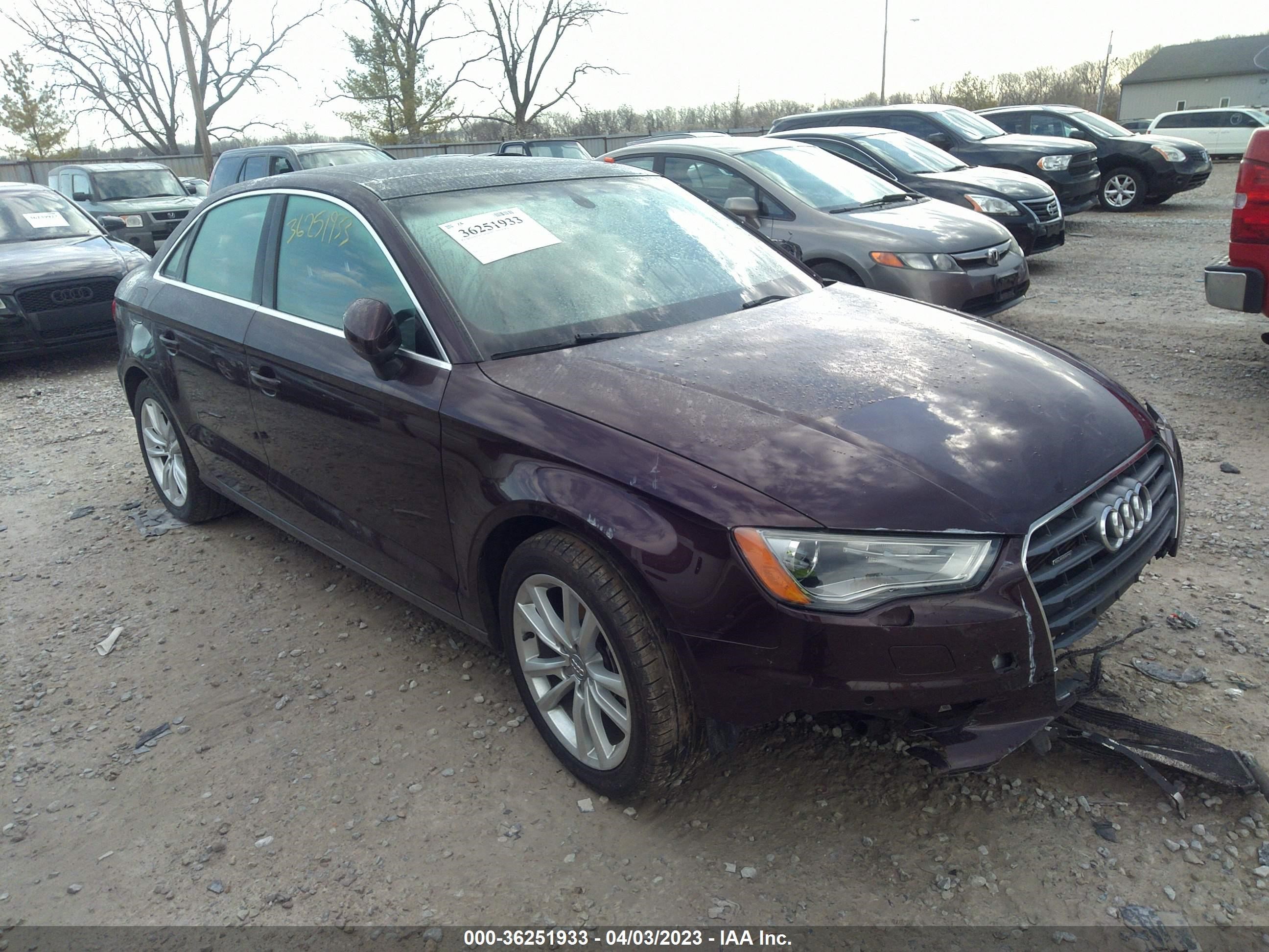 AUDI A3 2015 wauefgffxf1036772