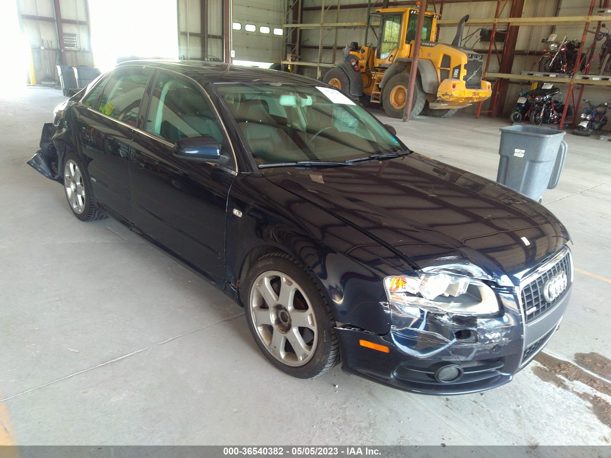 AUDI A4 2008 waueh78e88a163005