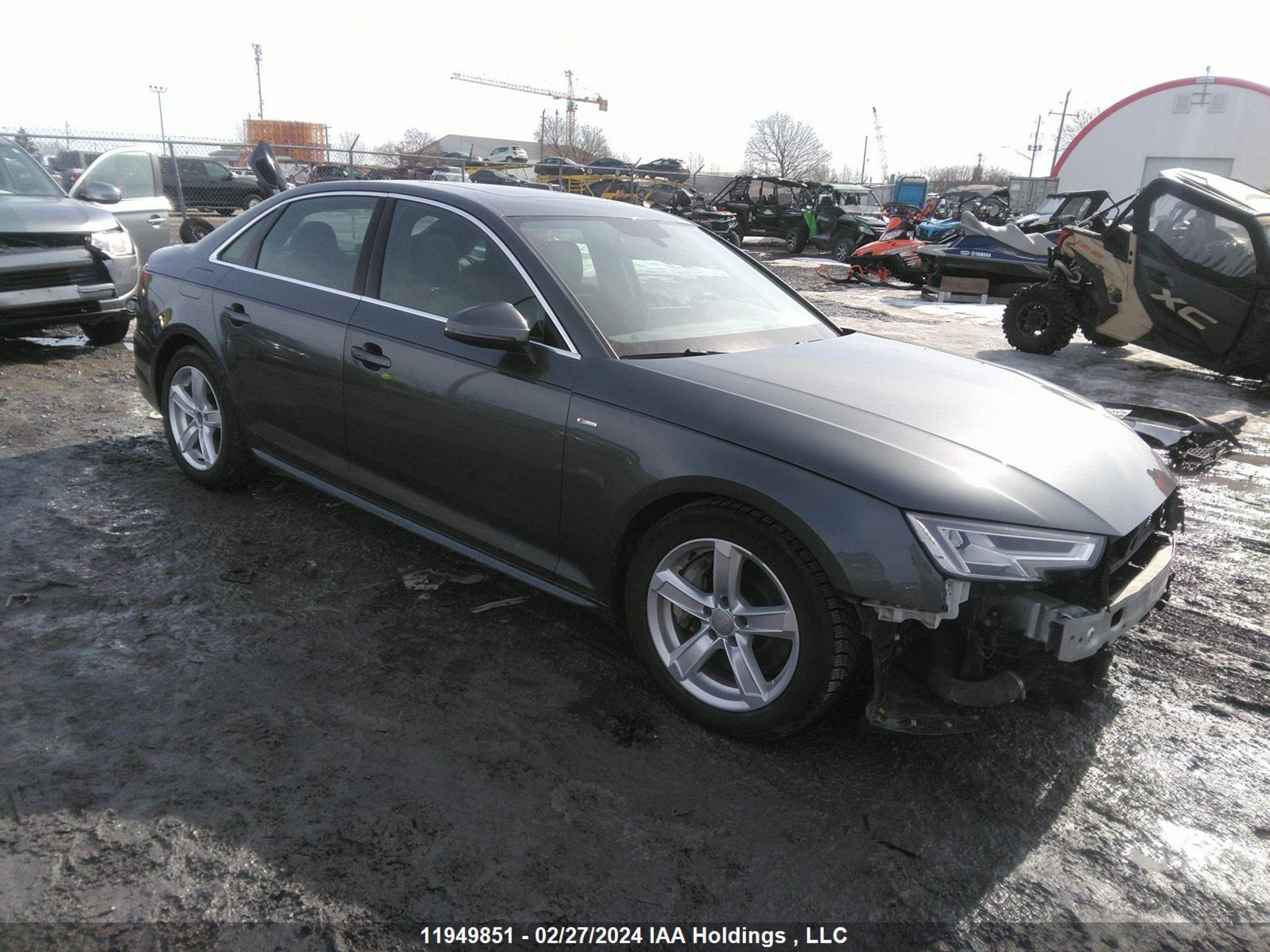 AUDI A4 2017 wauenaf40hn038508