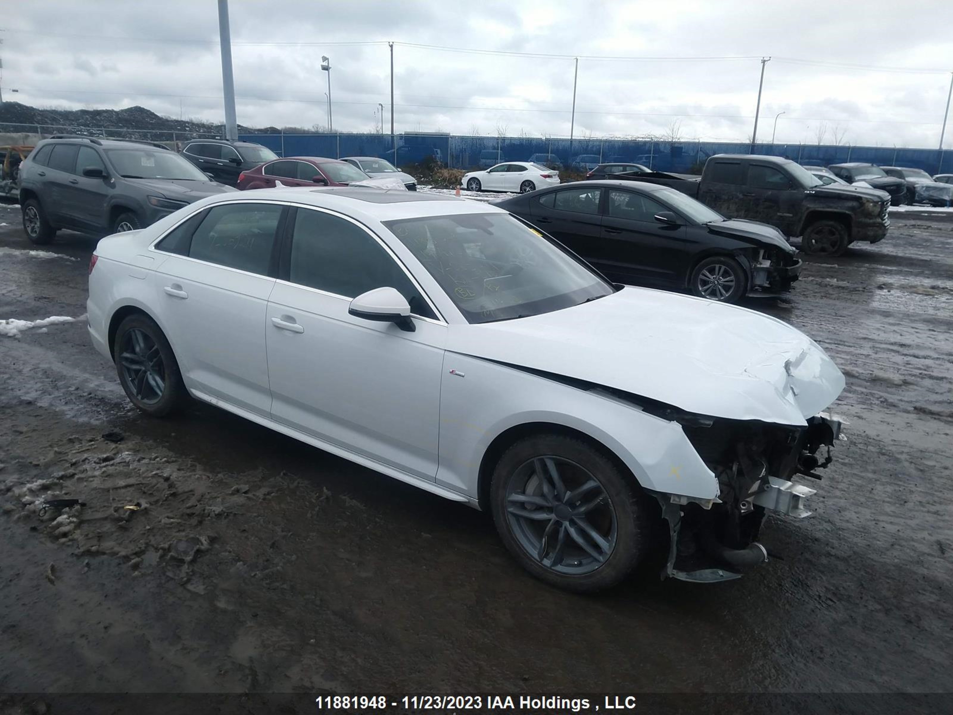 AUDI A4 2017 wauenaf40hn069211