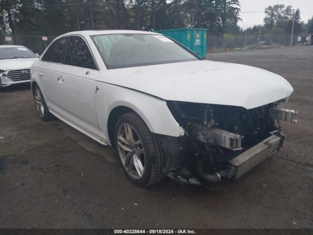 AUDI A4 2018 wauenaf40ja067116