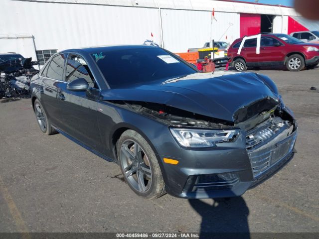 AUDI A4 2018 wauenaf40ja071845