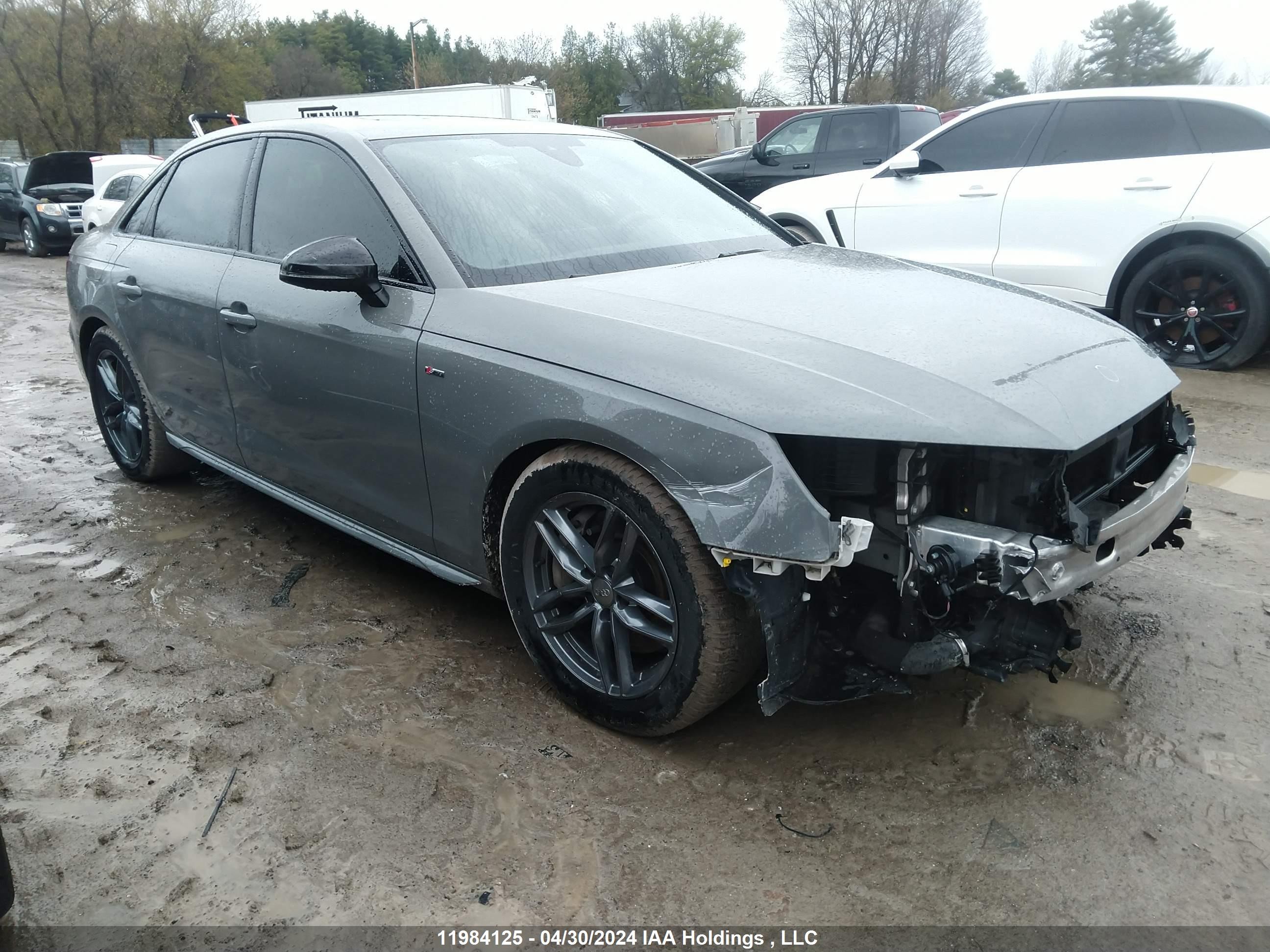 AUDI A4 2020 wauenaf40la040646