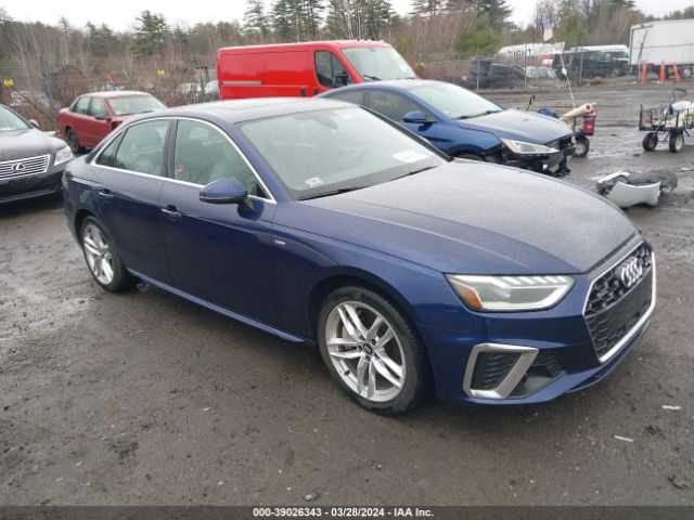 AUDI A4 2020 wauenaf40ln011348