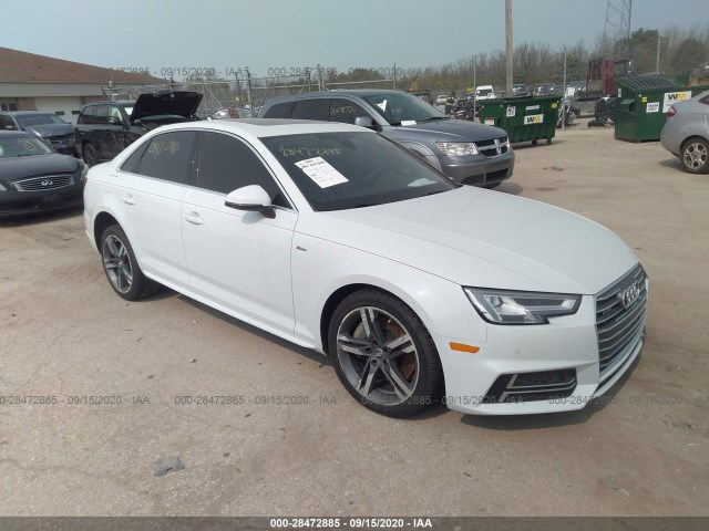 AUDI A4 2017 wauenaf41hn059710