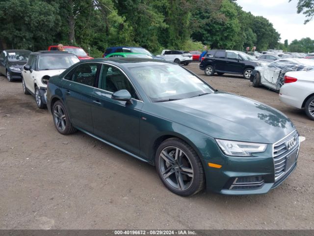 AUDI A4 2018 wauenaf41ja051765