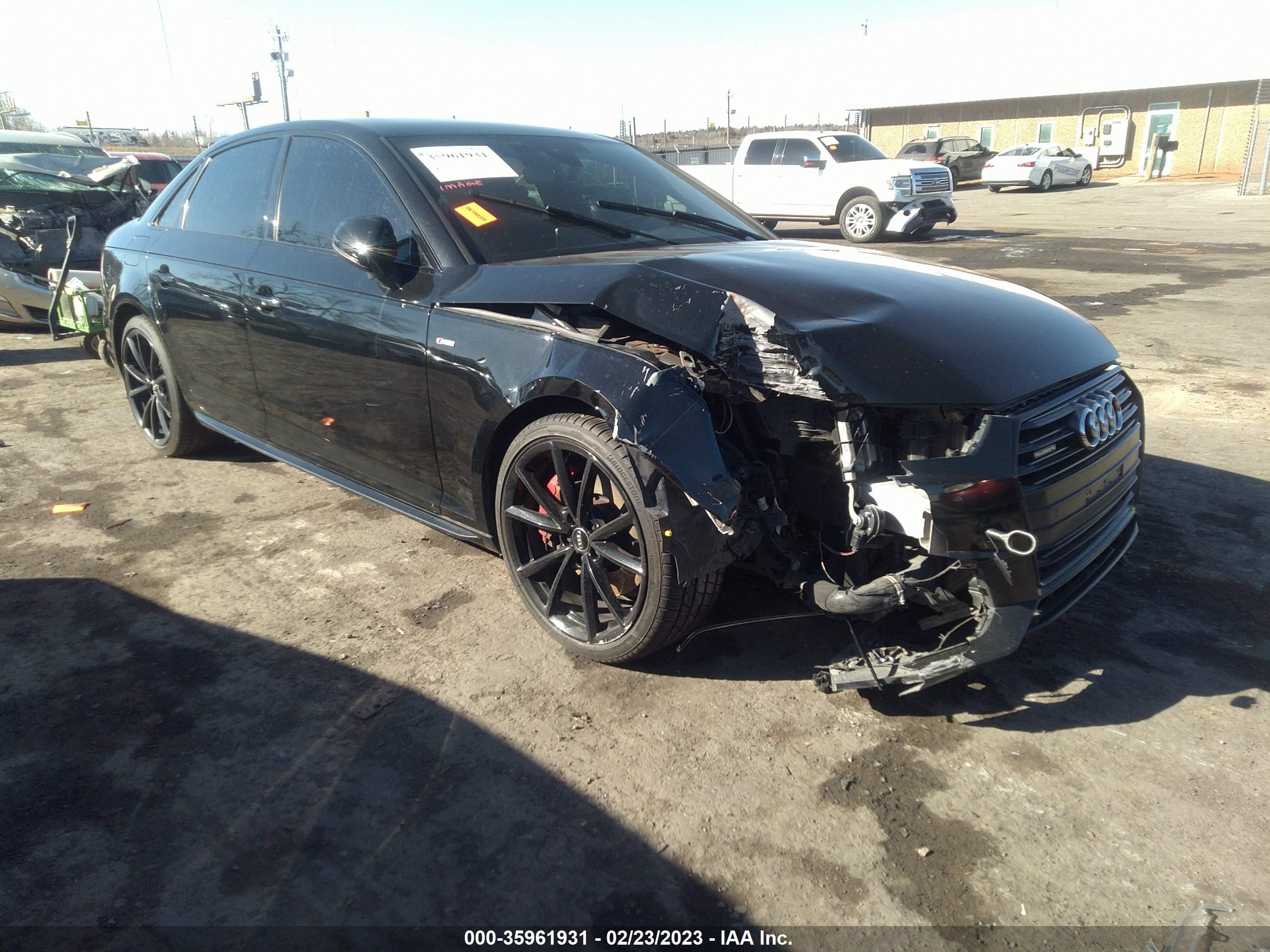 AUDI A4 2018 wauenaf41ja223714