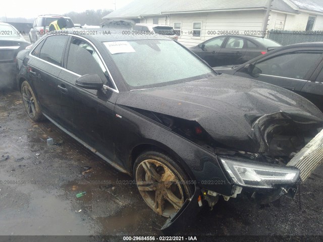 AUDI A4 2018 wauenaf41jn014174