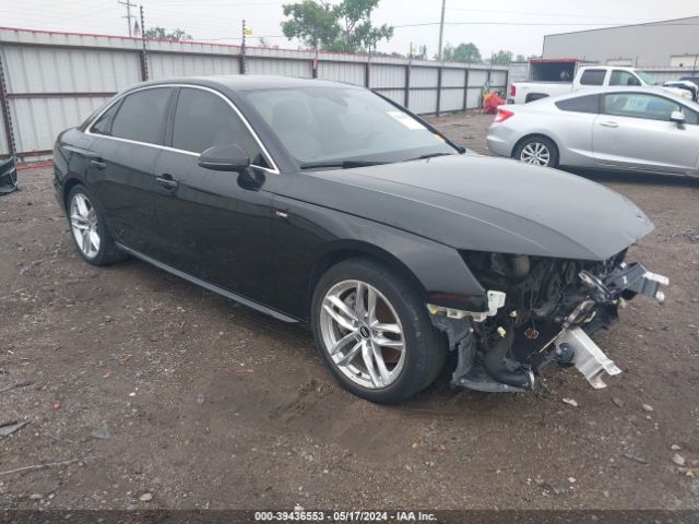 AUDI A4 2020 wauenaf41la052093