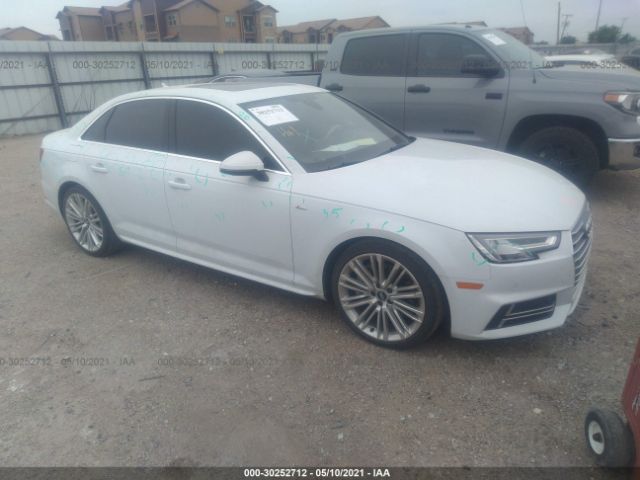 AUDI A4 2017 wauenaf42hn011813