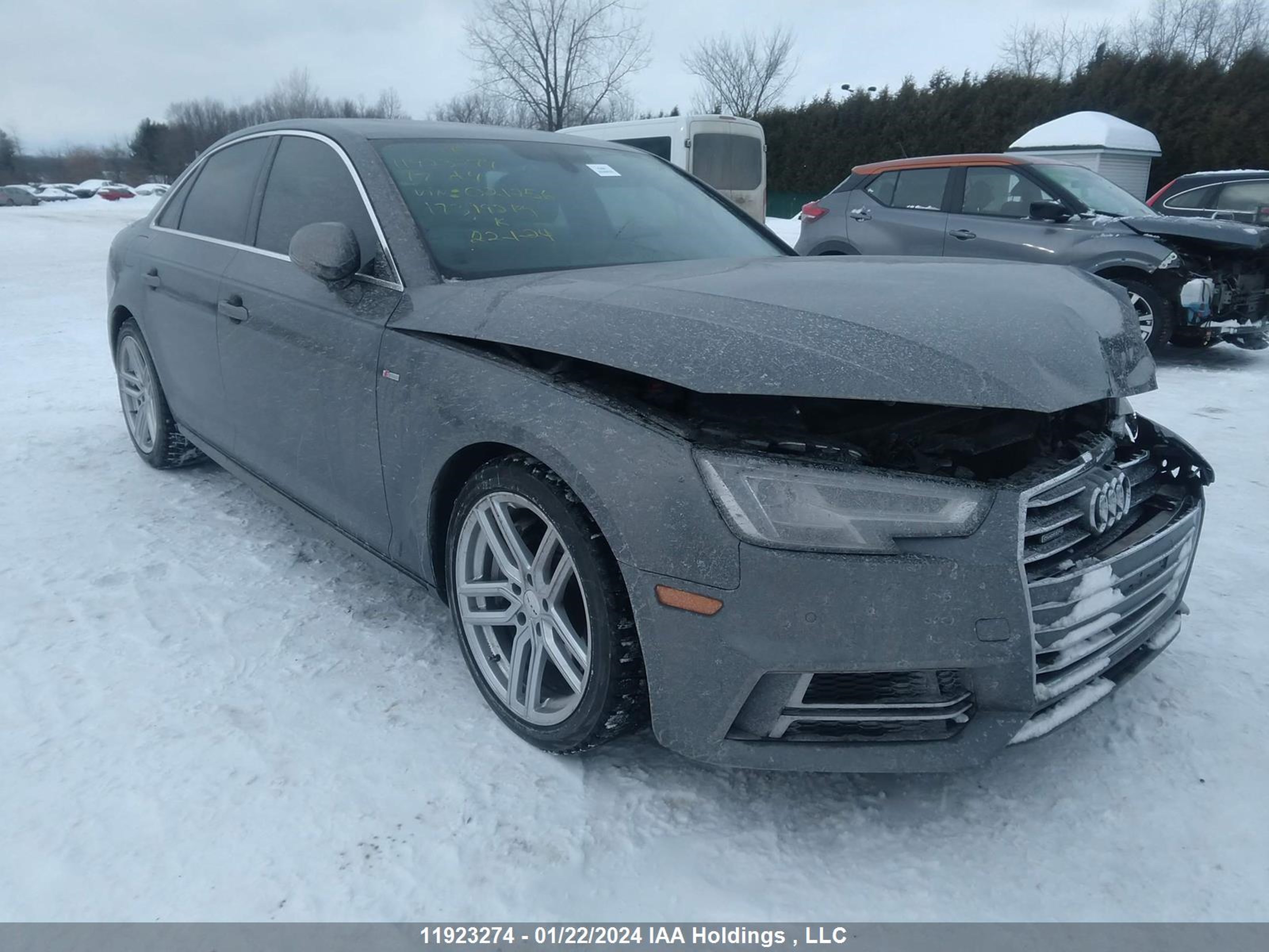 AUDI A4 2017 wauenaf42hn021256