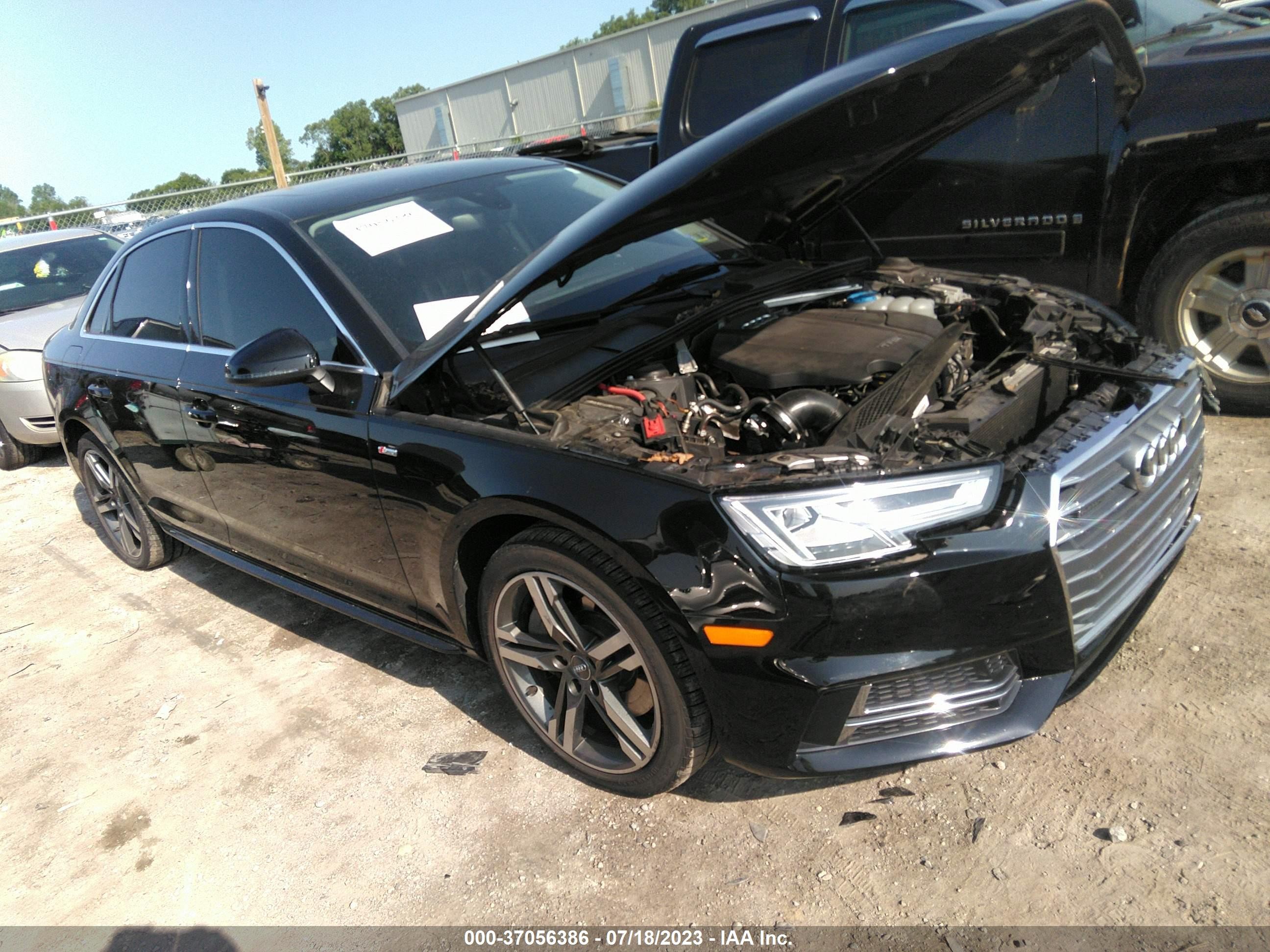 AUDI A4 2017 wauenaf42hn062955