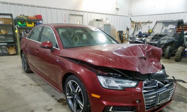 AUDI A4 2018 wauenaf42ja110080