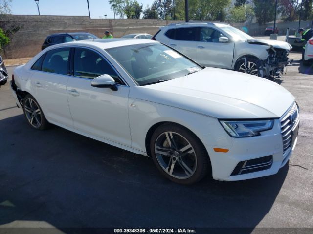 AUDI A4 2018 wauenaf42jn001918