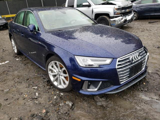 AUDI A4 PREMIUM 2019 wauenaf42ka116074