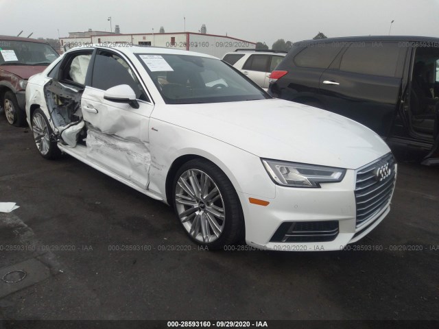 AUDI A4 2017 wauenaf43hn001629