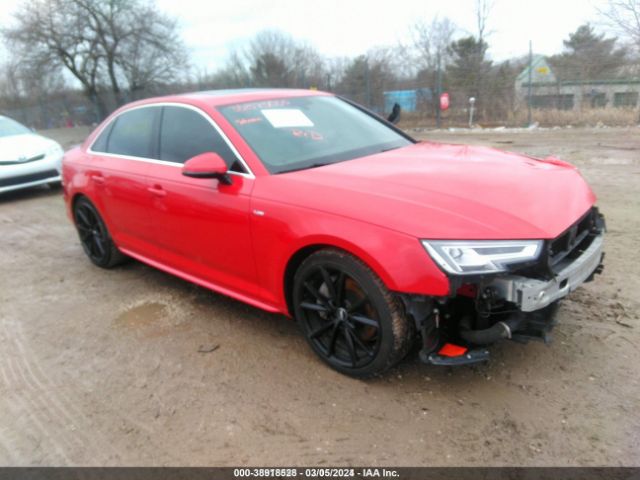 AUDI A4 2017 wauenaf43hn015546