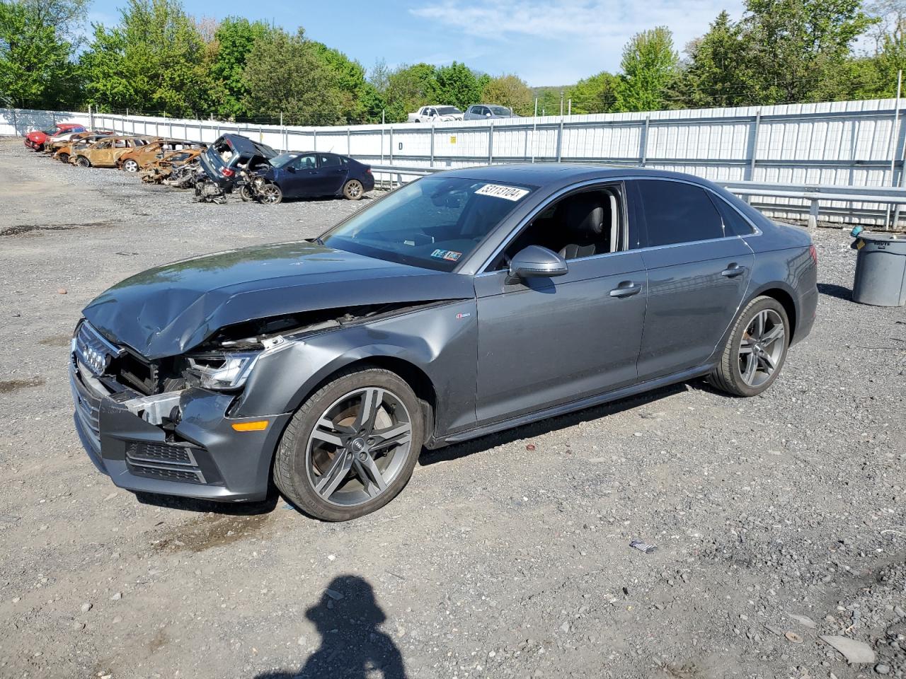 AUDI A4 2016 wauenaf43hn029009