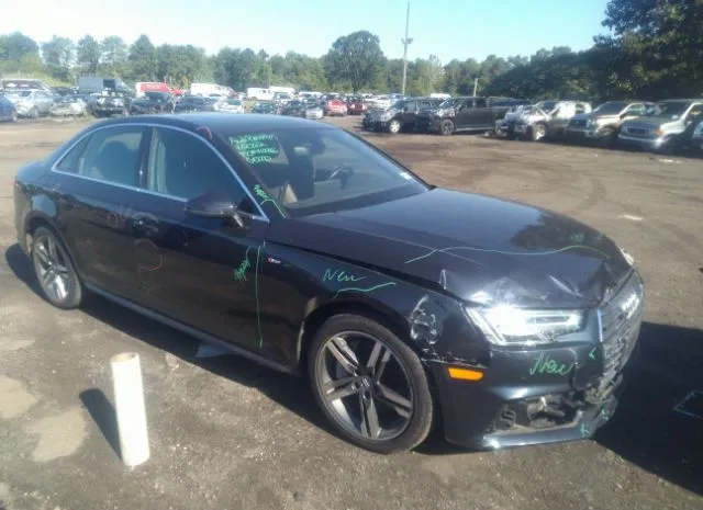 AUDI A4 2017 wauenaf43hn040382