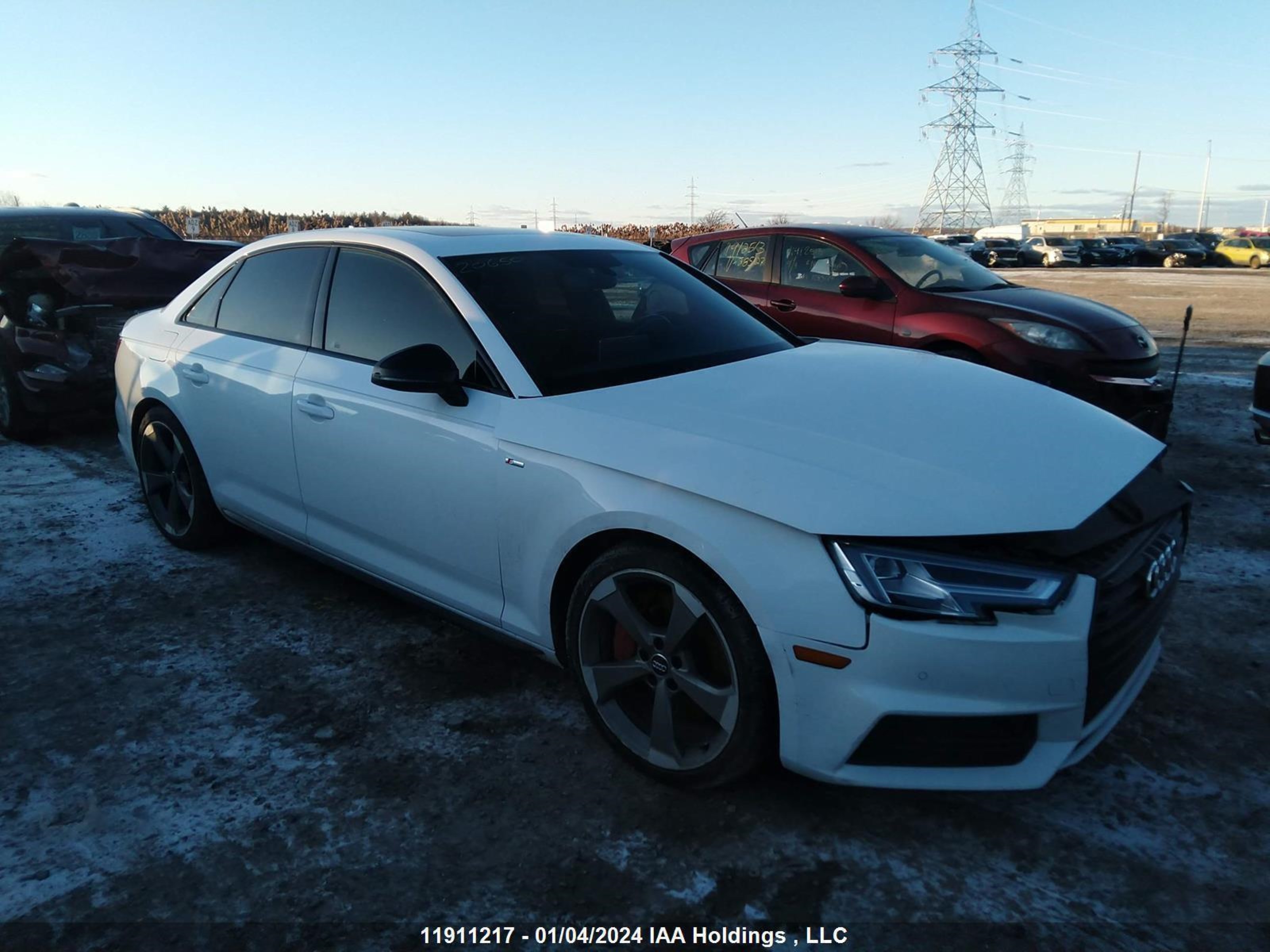 AUDI A4 2018 wauenaf43jn010028