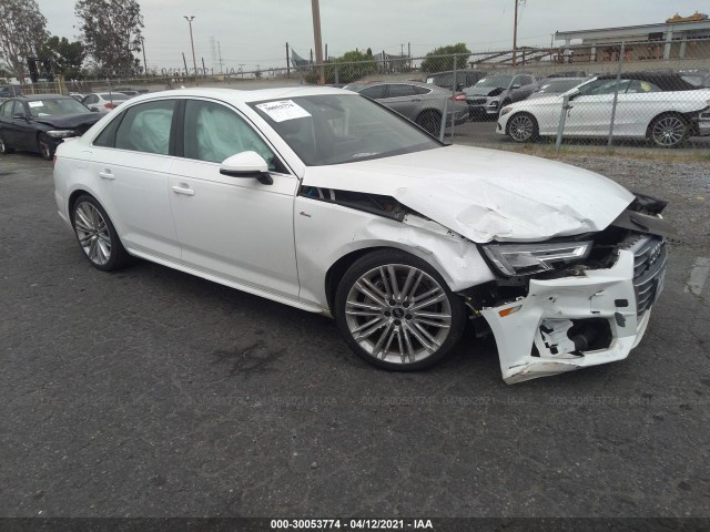 AUDI A4 2017 wauenaf44hn001591