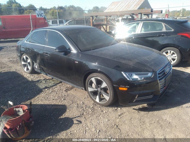 AUDI A4 2017 wauenaf44hn005950